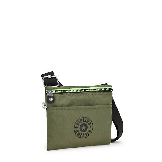 Kipling Gib Crossbody Taske Olivengrøn | DK 1170BE